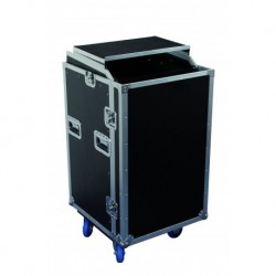 Power Acoustics FCP 16 U DS - Flight Case 16U + Plan Incliné + Plateau