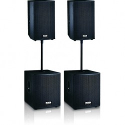 Definitive Audio FUSION 1100 - Ensemble 2xM210A + 2xM112A