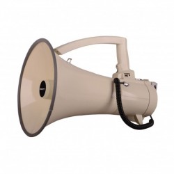 Power Acoustics MEGAPOWER 45M MP3 - Megaphone 45W avec combiné et slot MP3