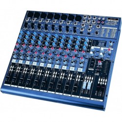 Definitive Audio MX 1604 FX - Mixer 10 Voies avec DSP - Livrée avec équerres 19 - MX 1604 FX