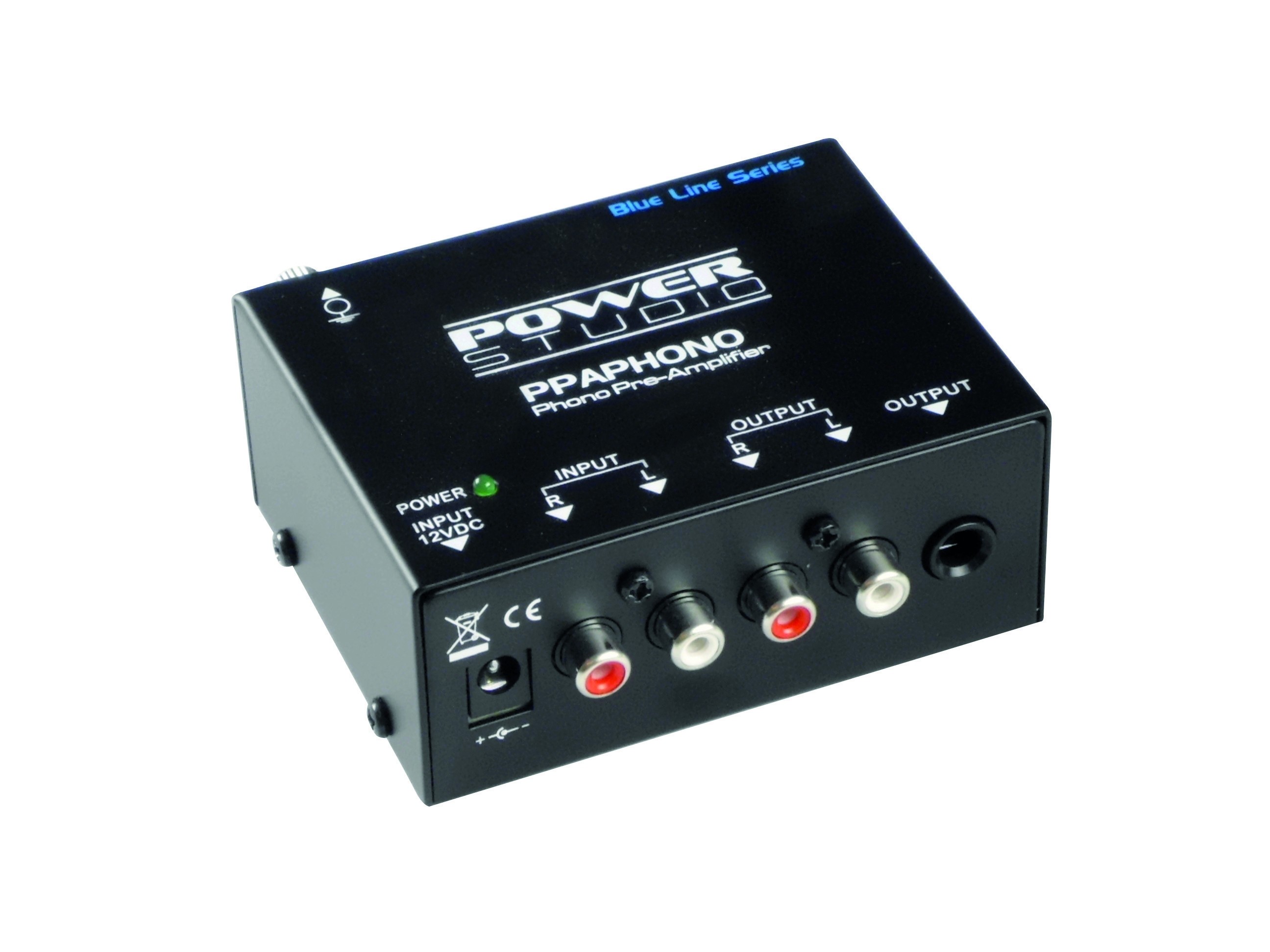 Préampli Phono POWER STUDIO PPA PHONO CV - RIAA Avec Prise Casque - NEUF