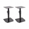 Power Studio PSS 100 BL - Supports pour enceintes de bureau - Vendu par paire