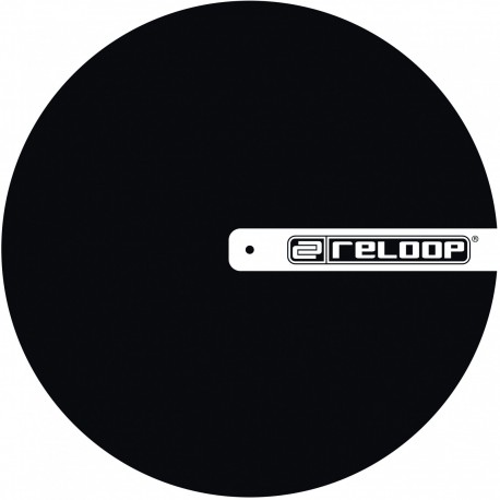 UDG SLIPMAT LOGO - Feutrine pour platine vinyle noir