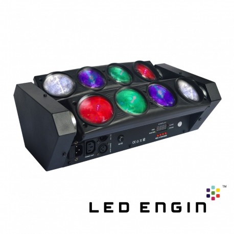 Power Lighting SPIDER LED 96W RGBW QUAD - Barre LED RGBW 8x12W