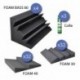 Power Studio STUDIO FOAM KIT 68 - Pack 32 FOAM 30 + 32 FOAM 40 + 4 FOAM BASS 60 + 3 colles