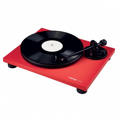 Reloop TURN2 RED - Platine vinyle Hifi rouge avec bras de lecture droit