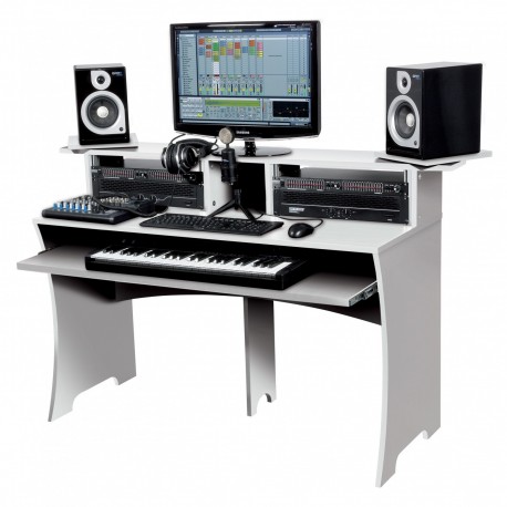 Glorious DJ WORKBENCH WHITE - Station de Travail Home Studio Finition Blanc