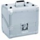 Reloop 80 CASE 50/50 SLANTED SILVER - Valise Rangement 80 Vinyles Avec Séparation