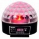 Power Lighting SPHERO LED MK2 BLACK - Demie sphère à led 9x3W RGBWAPPYP - finition noire