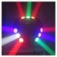 Power Lighting SPIDER POC ST - Effet à LED 9x3W RGBW single color