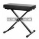 Music Pro Music KB002-BK - Banquette clavier confort pliable