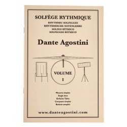 Dante Agostini - Solfège rythmique - Volume 1 - Recueil