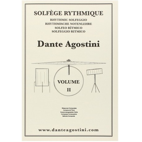 Dante Agostini - Solfège rythmique - Volume 2 - Recueil