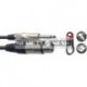 Stagg SMC3XP - Câble de microphone XLR/jack (f/m) 3 m