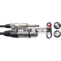 Stagg SMC6XP - Câble de microphone XLR/jack (f/m) 6 m