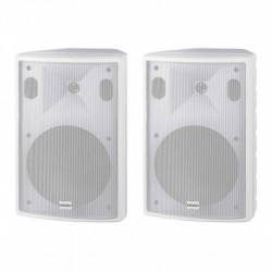 Definitive Audio NEF 8 WH - Enceintes passives 8'' blanc - Vendues par paire