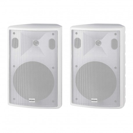 Definitive Audio NEF 8 WH - Enceintes passives 8'' blanc - Vendues par paire