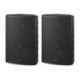 Definitive Audio NEF 8 BL - Enceintes passives 8'' noir - Vendues par paire