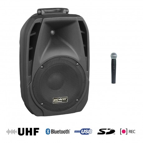 Power Acoustics BE 5400 UHF MK2 - Sono Portable USB + SD CARD + 1 Micro Main UHF + Bluetooth