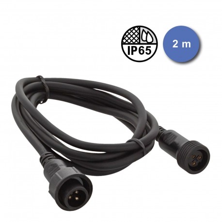 Power Acoustics CABLE IP DMX 2M IN/OUT - Câble 2m - IP DMX Mâle - IP DMX Femelle