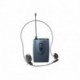 Power Acoustics BE 9208 UHF PT ABS - Sono portable CD MP3+USB+Bluetooth+DIVX + 2 Micros main UHF + 2 Serre-tête