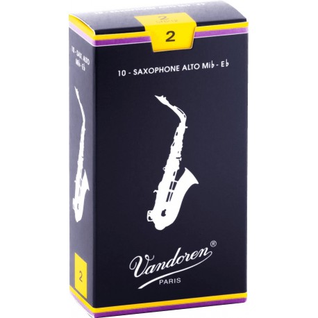 Vandoren SR2115 - Anches saxophone alto Traditionnelles force 1,5