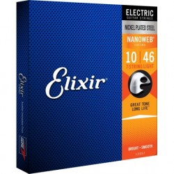 Elixir 12057 - Cordes 10-56 pour guitare électrique 7 cordes