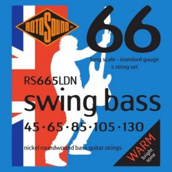 Rotosound RS665LDN - Cordes 45-130 pour basse électrique nickel