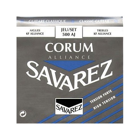 Savarez 500AJ - Jeu de cordes Corum Tension Forte pour guitare classique