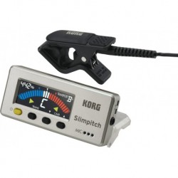 Korg SLM-1CM-PG - Accordeur chromatique magnetique avec pince finition or perlé