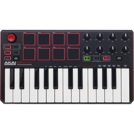 Akai Pro MPKMINIMKII - Clavier maitre usb 25 mini notes