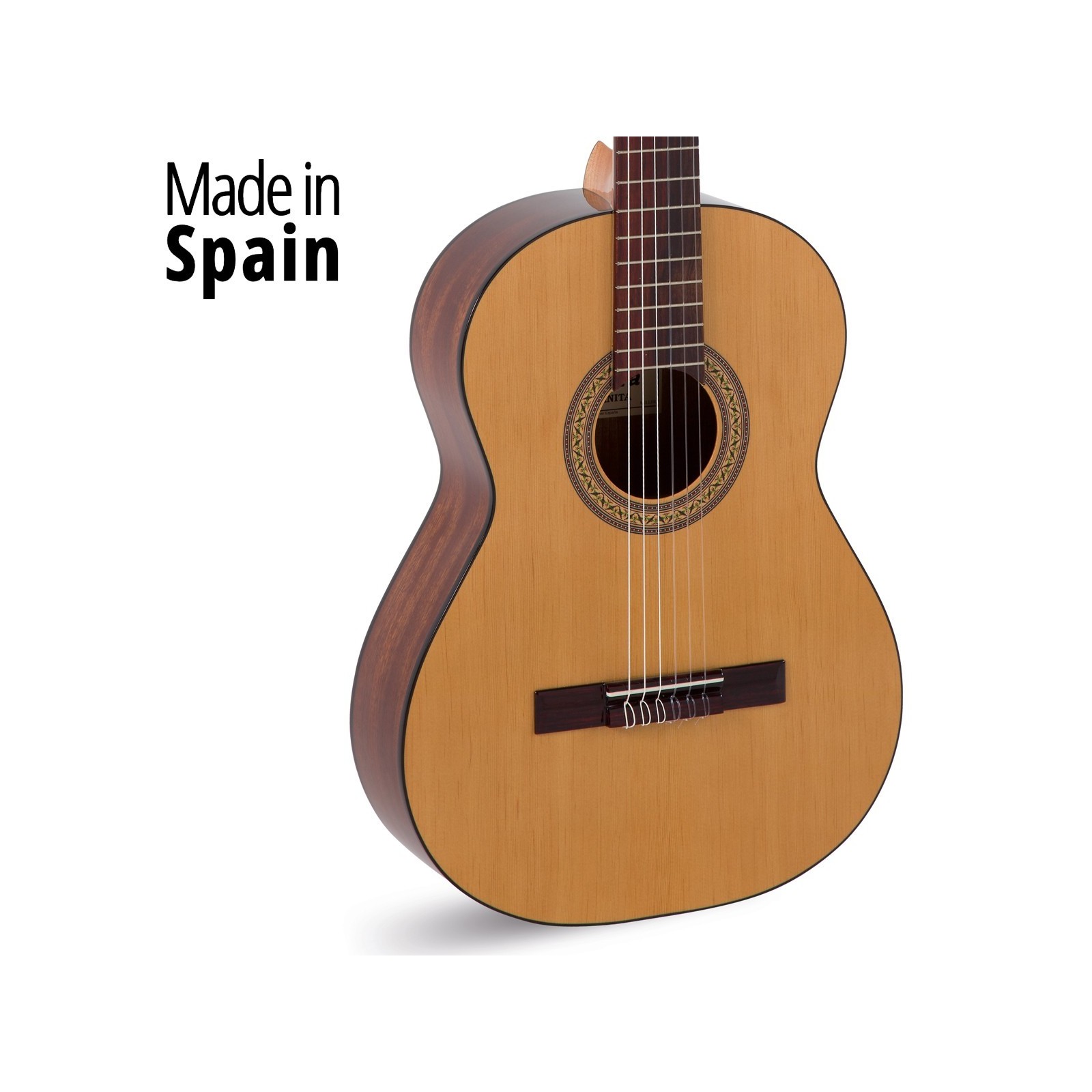 Admira JUANITA 3/4 - Guitare classique 3/4 Fabriquée en Espagne