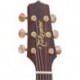 Takamine EF341SC - Guitare dreadnough electro acoustique cutaway noire