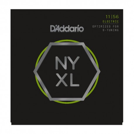 D'Addario NYXL1156 - Jeu de cordes NYXL 11-56 pour guitare électrique