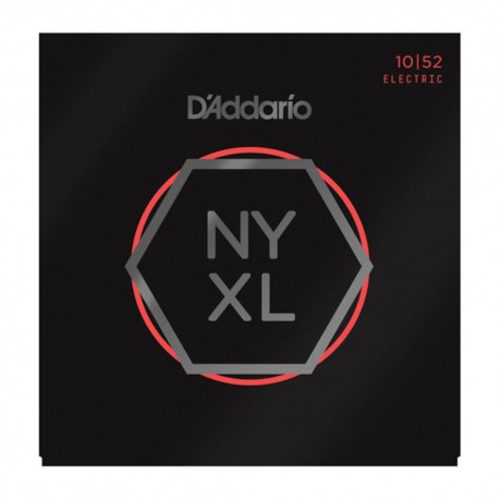 D'Addario NYXL1052 - Jeu de cordes NYXL 10-52 pour guitare électrique