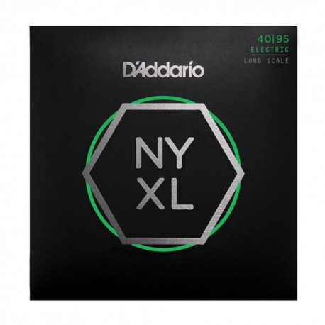 D'Addario NYXL4095 - Jeu de cordes NYXL 40-95 pour basse électrique