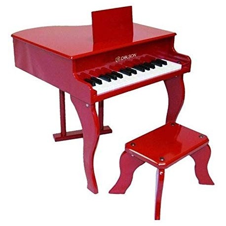 Delson 3005-R - Piano à queue rouge pour enfant