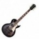 Cort CR250TBK - Guitare électrique noir translucide