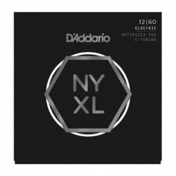 D'Addario NYXL1260 - Jeu de cordes NYXL 12-60 pour guitare électrique