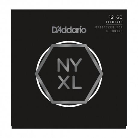 D'Addario NYXL1260 - Jeu de cordes NYXL 12-60 pour guitare électrique