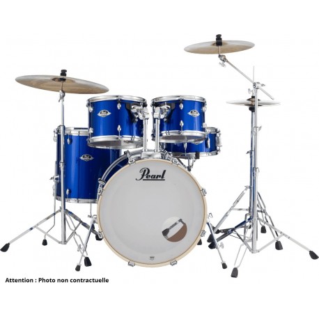 Pearl EXX725BRC-717 - Batterie acoustique Export standard 22” high blue