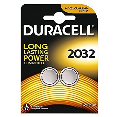 Duracell - Blister de 2 piles CR2032