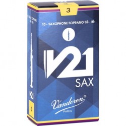 Vandoren SR803 - Anches saxophone soprano V21 force 3