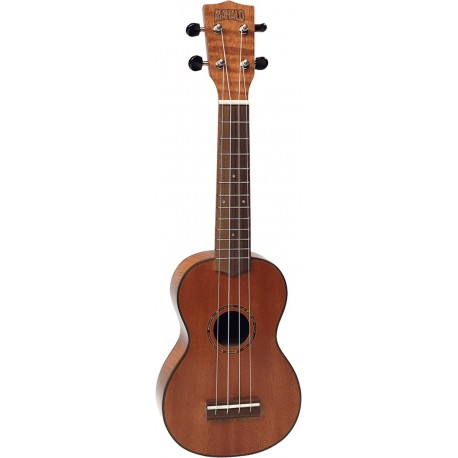 Mahalo U-LTD2-G - Ukulele soprano table acajou massif + housse