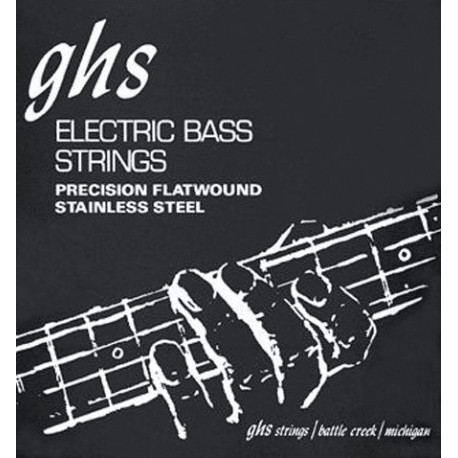GHS 3050M - Jeu de cordes 45-105 filet plat pour basse électrique