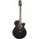 Takamine GF30CEBLK - Guitare electro-acoustique Grand Concert vernis noir