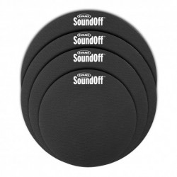 Evans SO-2346 - Set de sourdines 12” 13” 16” 14” pour batterie acoustique