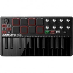 Akai Pro MPKMINI2BK - Clavier maitre usb 25 notes noir