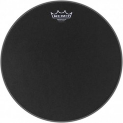 Remo BA-0814-ES - Peau Black Suede Ambassador 14" pour Tom/ Caisse claire/ Tom sur pieds