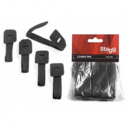 Stagg VCS-225 - 5 attaches pour câbles